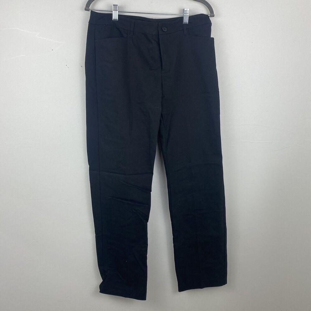 Christopher & banks pants Size 10 Color Black belt loops Zipper & button